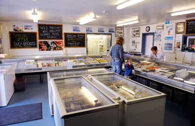 Bell's Fishmongers shop in Kingstown Industrial Estate, Carlisle